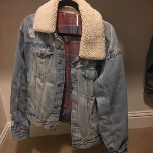 BRAND NEW FREE PEOPLE JEAN JACKET